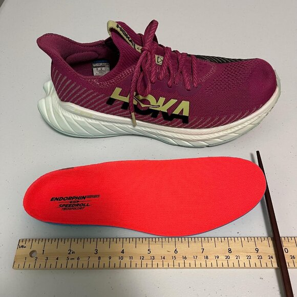 HOKA Carbon X3 Running Shoes Women's Size 7.5 - Picture 13 of 14